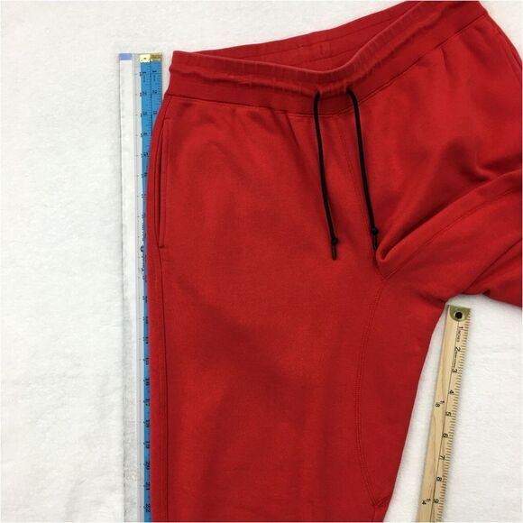 Vintage Nike Sweatpants Mens Size M Red‎ Embroidered Swoosh Baggy Y2K Loose - Picture 7 of 8